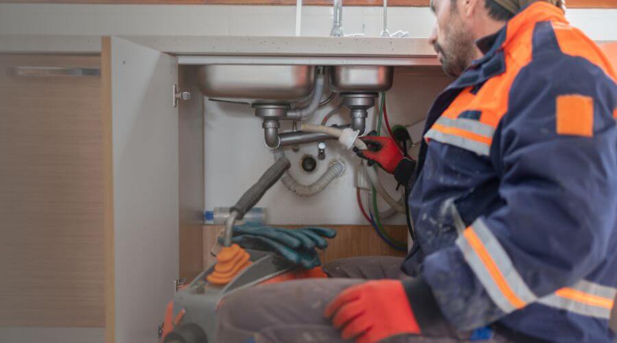 Professional slab leak plumber services in Hubbell, MI
